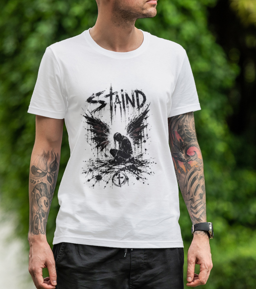 Staind Jesus Nothing Breaks Like Grace Only Jesus T-Shirt