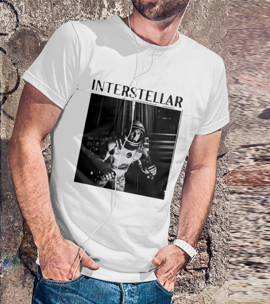 Interstellar 2014 Matthew McConaughey Spacesuit Scene T-Shirt