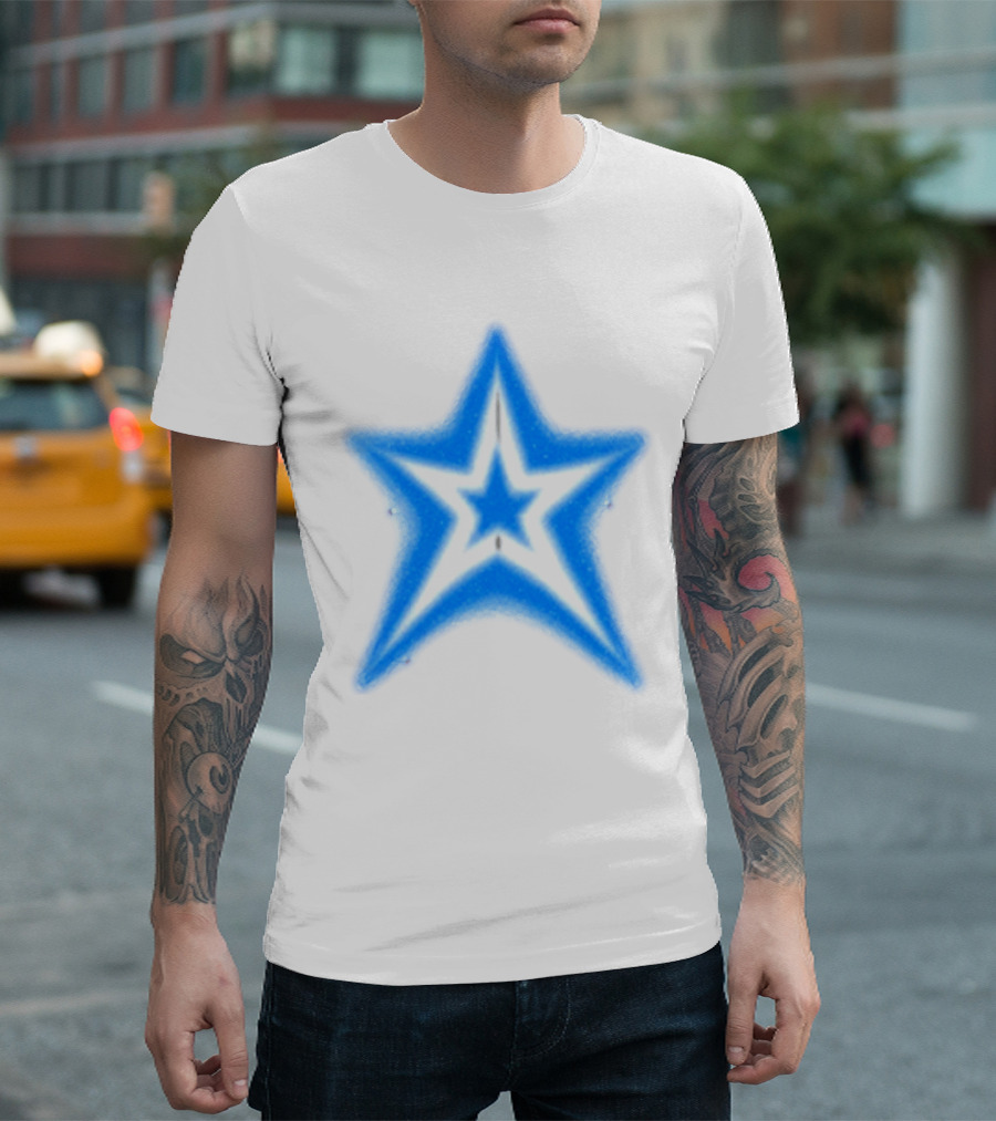 Karol G Store Matadora Zip Blue Star Starfish T-Shirt