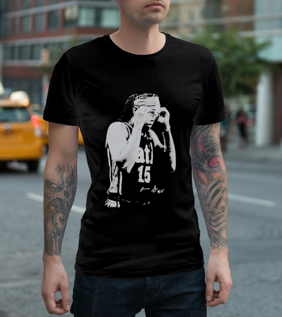 Allisha Gray Number 15 Goggles Gesture T-Shirt