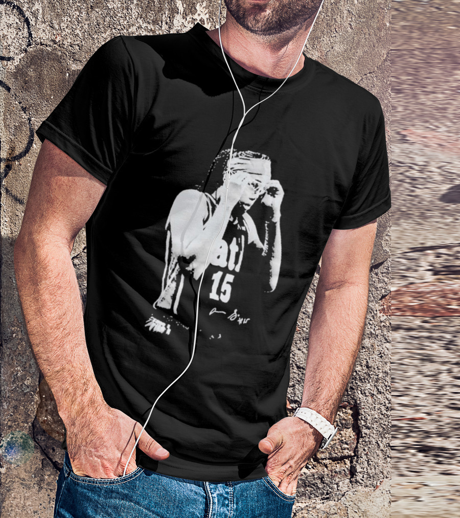 Allisha Gray Number 15 Goggles Gesture T-Shirt