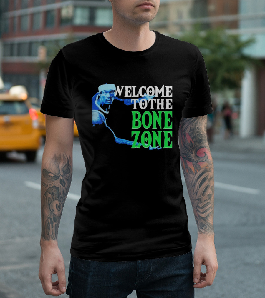 Welcome To The Bone Zone Minnesota Timberwolves Bones Hyland T-Shirt