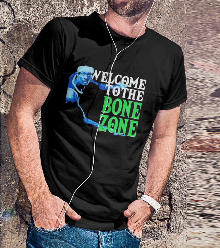 Welcome To The Bone Zone Minnesota Timberwolves Bones Hyland T-Shirt
