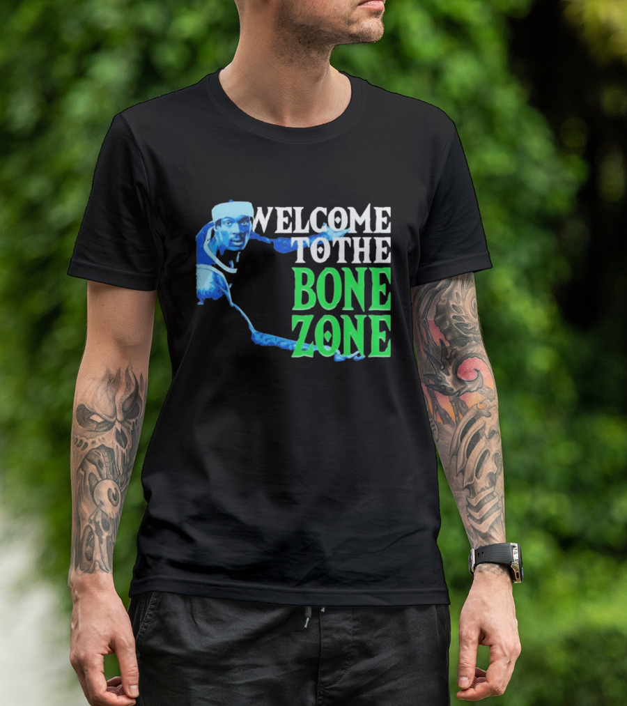Welcome To The Bone Zone Minnesota Timberwolves Bones Hyland T-Shirt