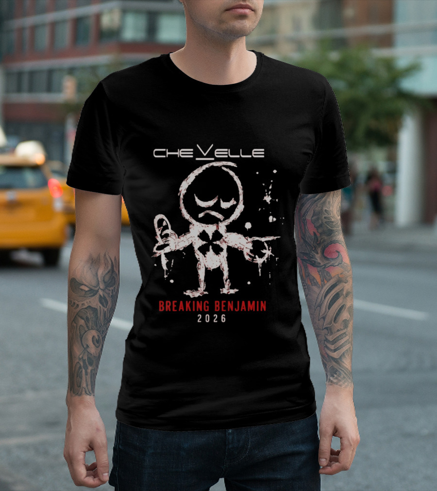 Chevelle Breaking Benjamin 2026 Tour T-Shirt