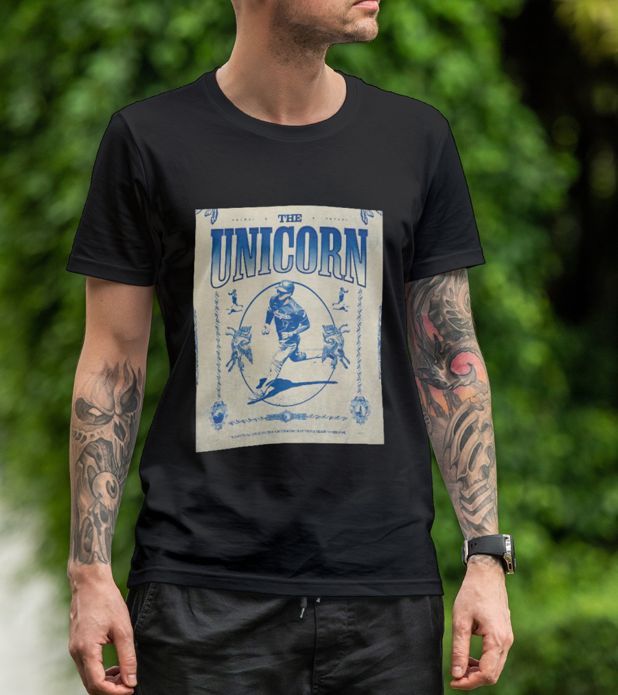 Shohei Ohtani The Unicorn Angels Dodgers Mythical Being Sports Star T-Shirt