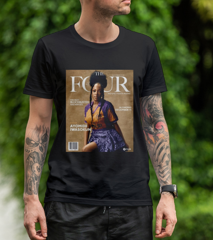 The Four Ayomide Iwasokun No One Fights Alone Future Akin Films Blockbuster December 11 2026 T-Shirt