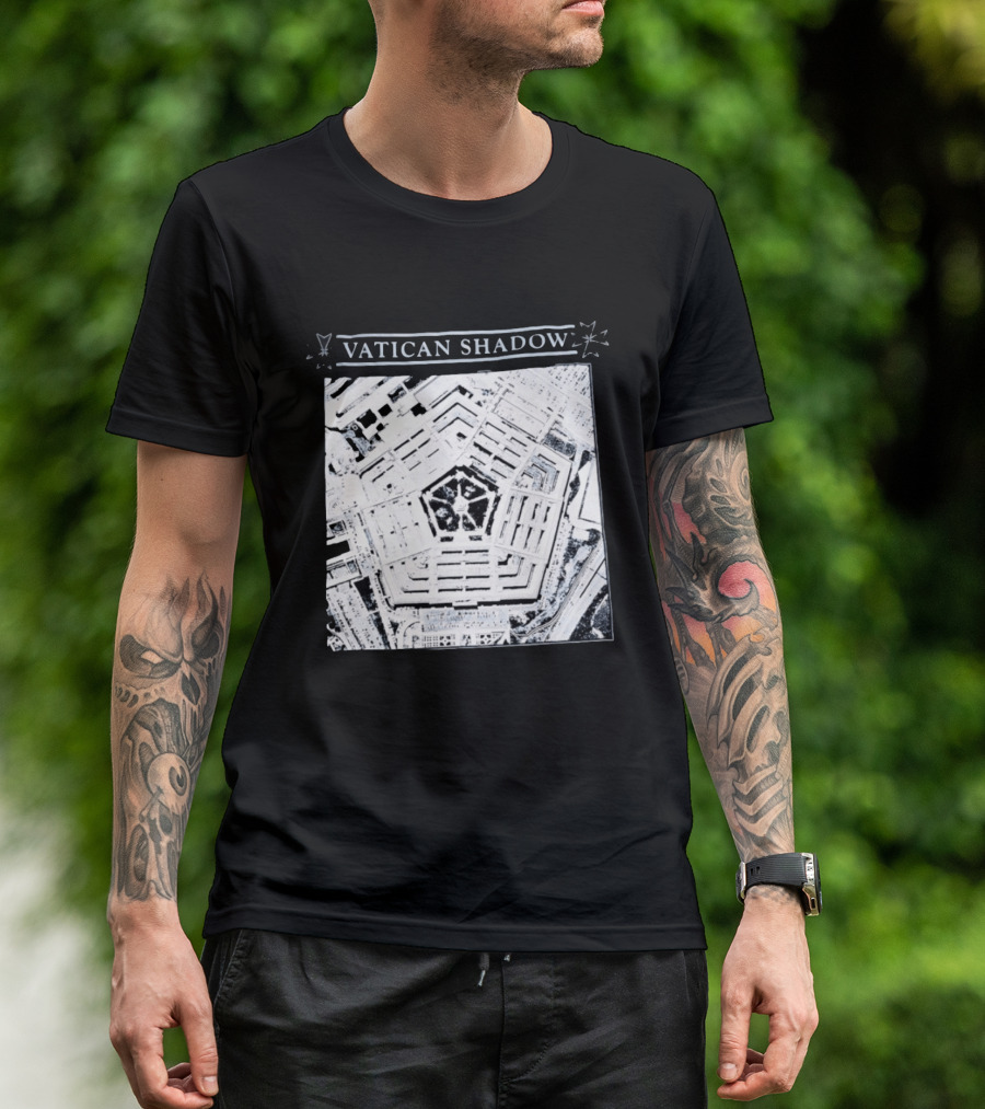 Vatican Shadow Pentagon Iconoclastic Industrial Electronic T-Shirt