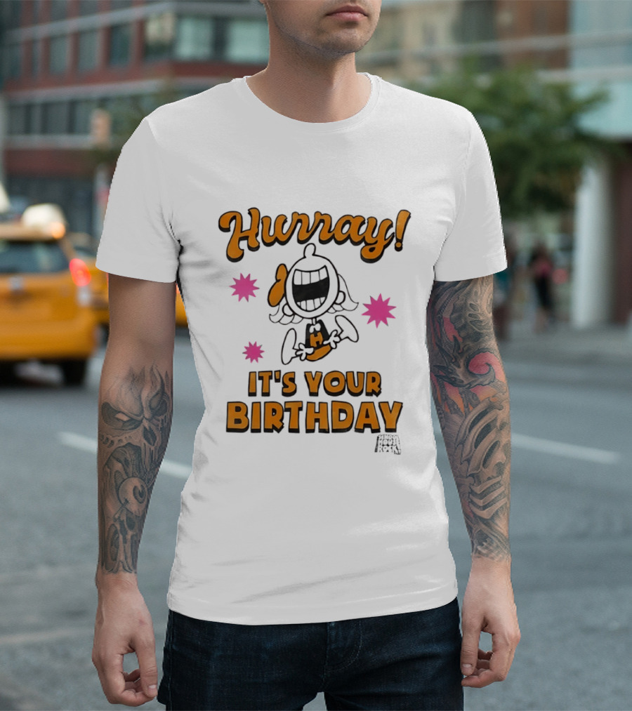 Hurray It's Your Birthday Schoolhouse Rock Animated Celebration T-Shirt