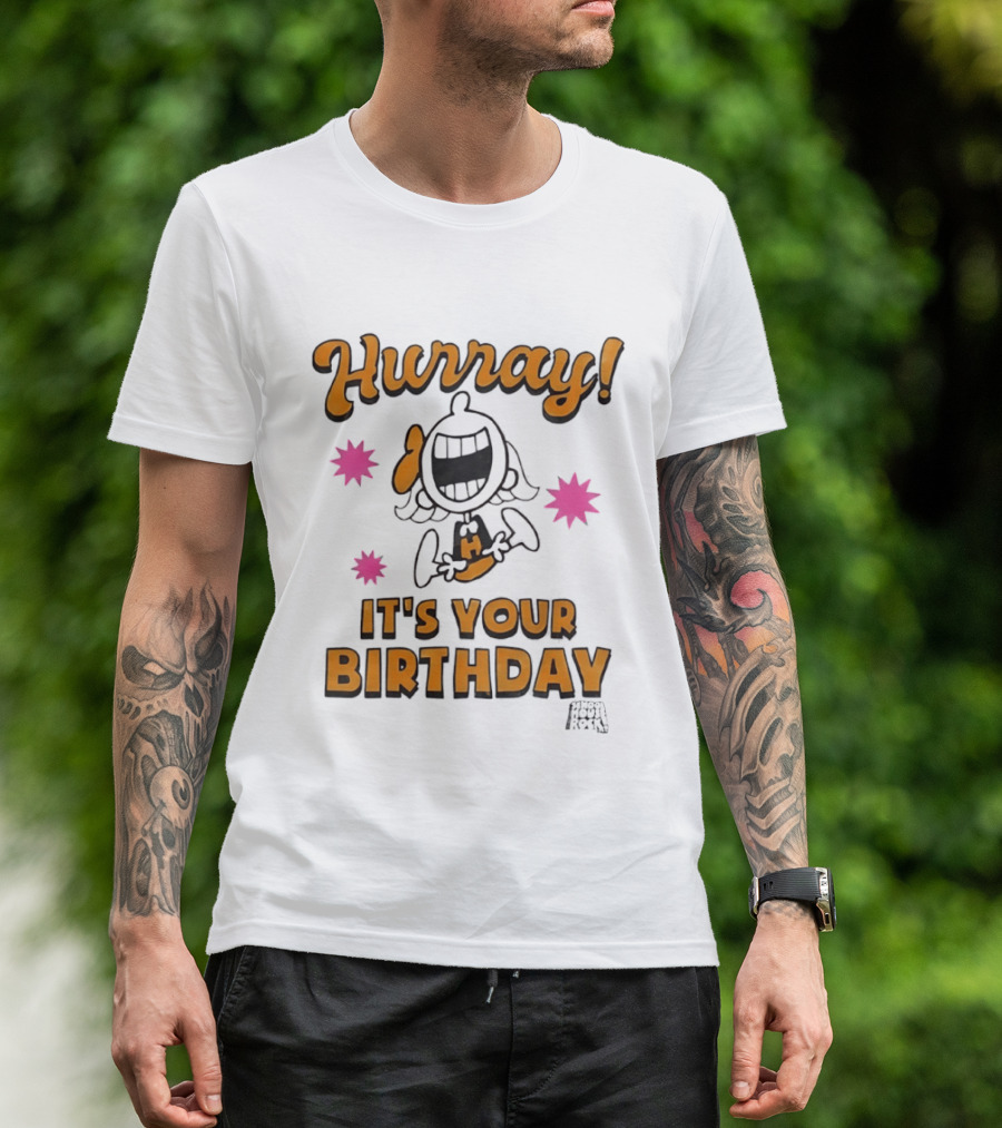Hurray It's Your Birthday Schoolhouse Rock Animated Celebration T-Shirt