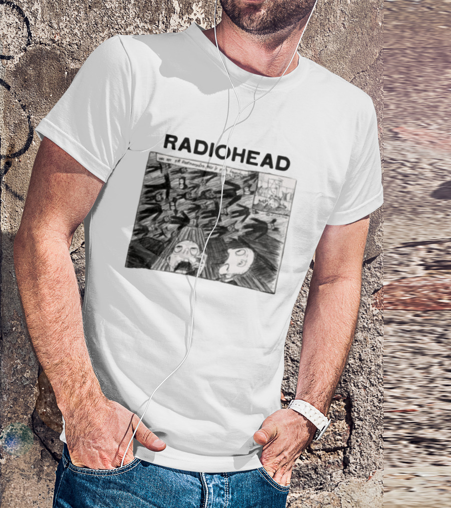 Radiohead W.A.S.T.E. Hq Store Motion Picture House T-Shirt
