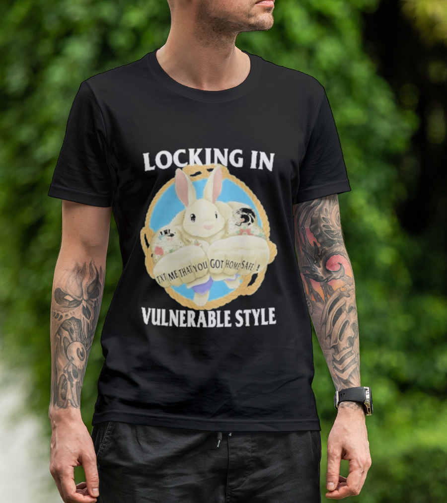 Locking In Vulnerable Style Rabbit T-Shirt