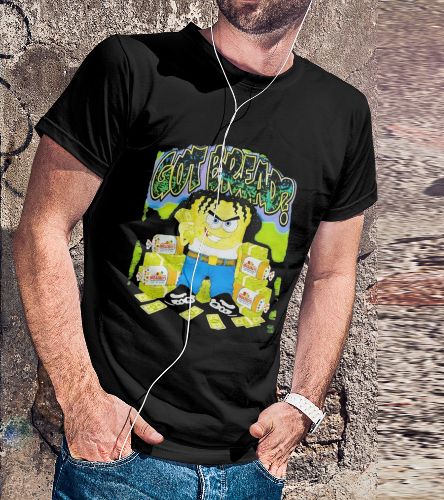 Got Bread Breadboys Cash Stacks And Cartoon Dollar Blocks T-Shirt