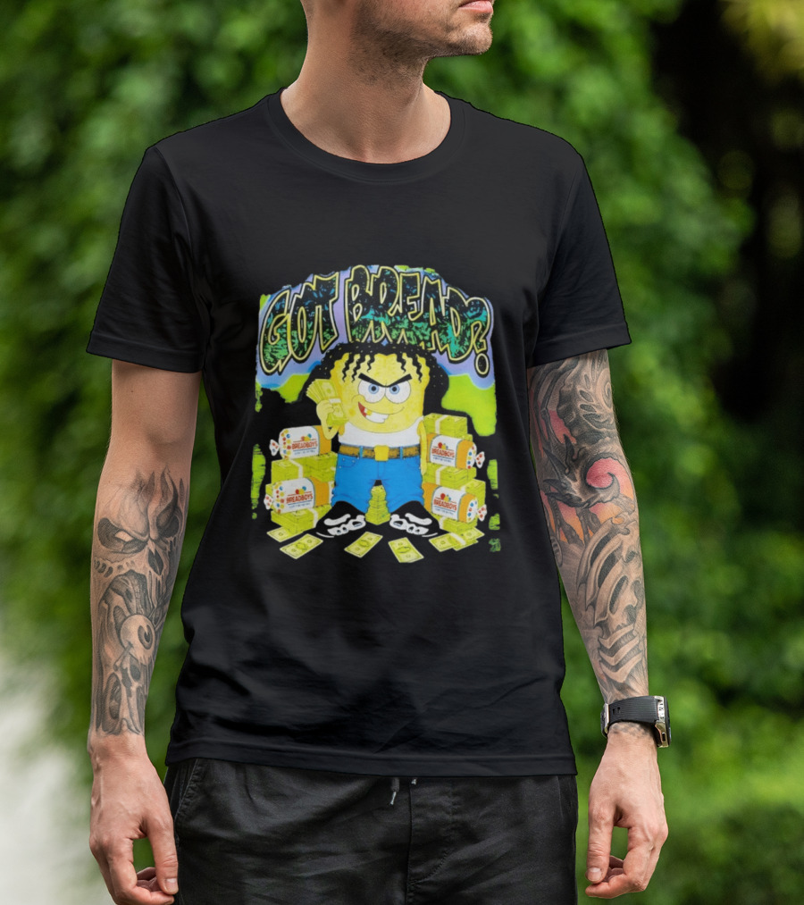 Got Bread Breadboys Cash Stacks And Cartoon Dollar Blocks T-Shirt