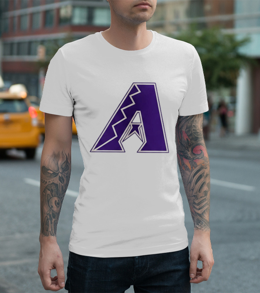 2026 Arizona Diamondbacks GCU Jersey Giveaway Purple "A" T-Shirt