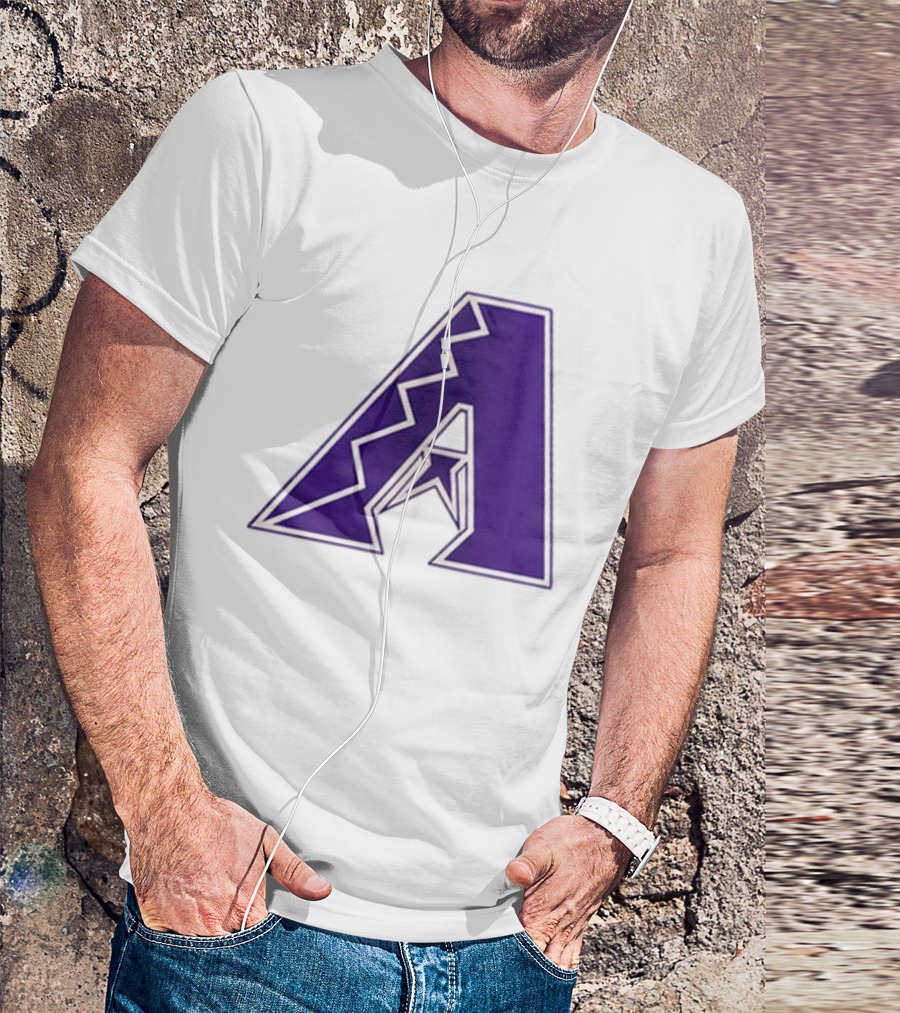 2026 Arizona Diamondbacks GCU Jersey Giveaway Purple "A" T-Shirt