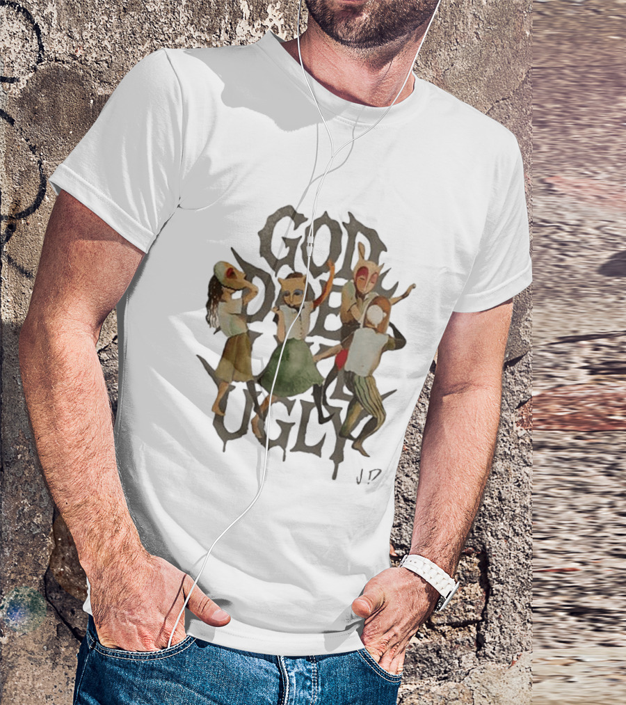 JID GDLU X Dreamville God Does Like Ugly Dollar And A Dream T-Shirt