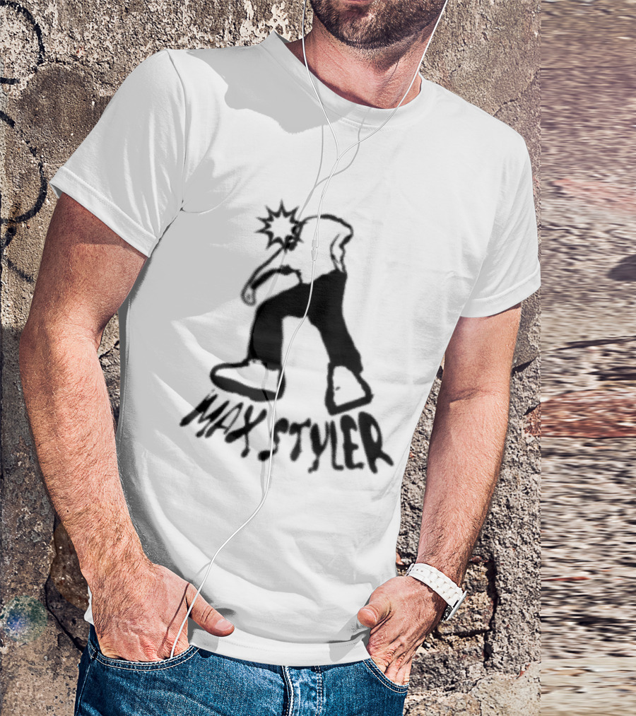 Max Styler Dancer Silhouette With Raised Arm T-Shirt