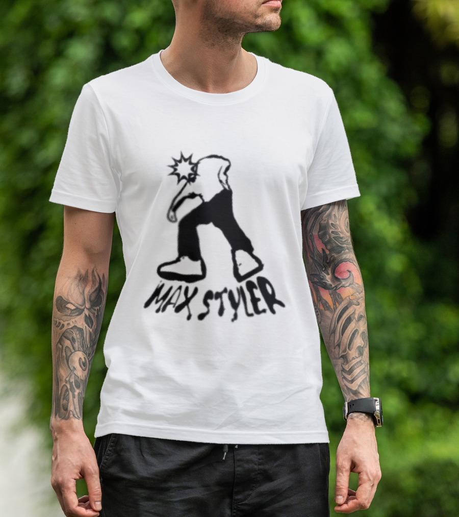 Max Styler Dancer Silhouette With Raised Arm T-Shirt