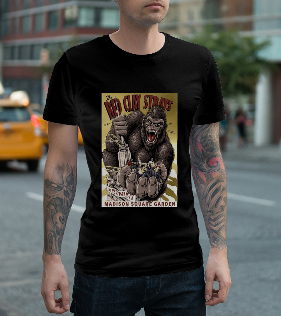 The Red Clay Strays The Revivalists Madison Square Garden New York August 09 2026 Concert T-Shirt