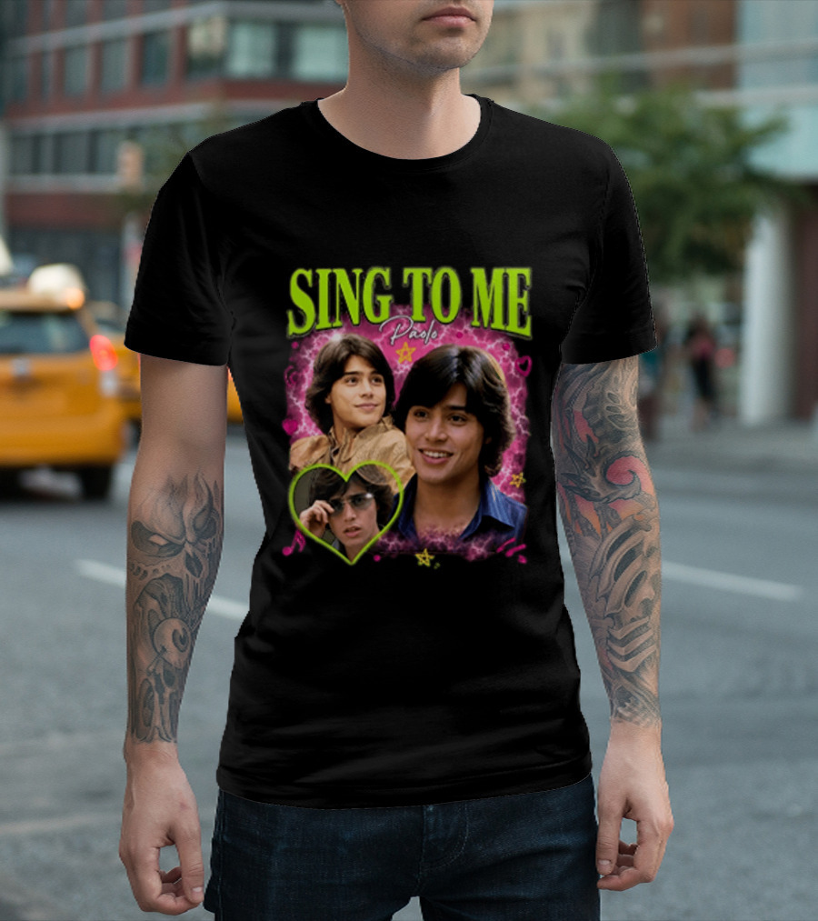Sing To Me Paolo Lizzie McGuire Movie T-Shirt