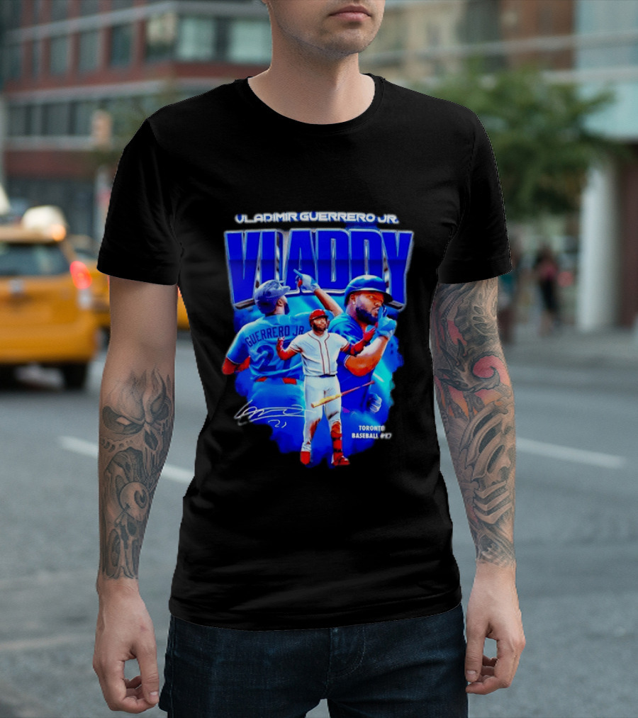 Vladimir Guerrero Jr Vladdy Toronto Blue Jays Baseball 27 T-Shirt