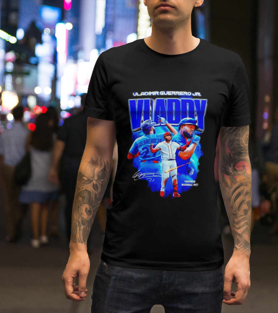 Vladimir Guerrero Jr Vladdy Toronto Blue Jays Baseball 27 T-Shirt