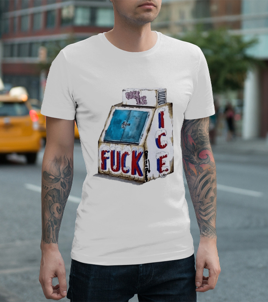 Fuck ICE No Human Is Illegal On Stolen Land T-Shirt