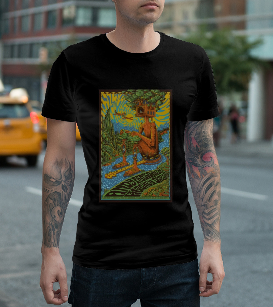 Andy Frasco Aug 14 2026 Atomic Block Party St. Louis MO Psychedelic T-Shirt