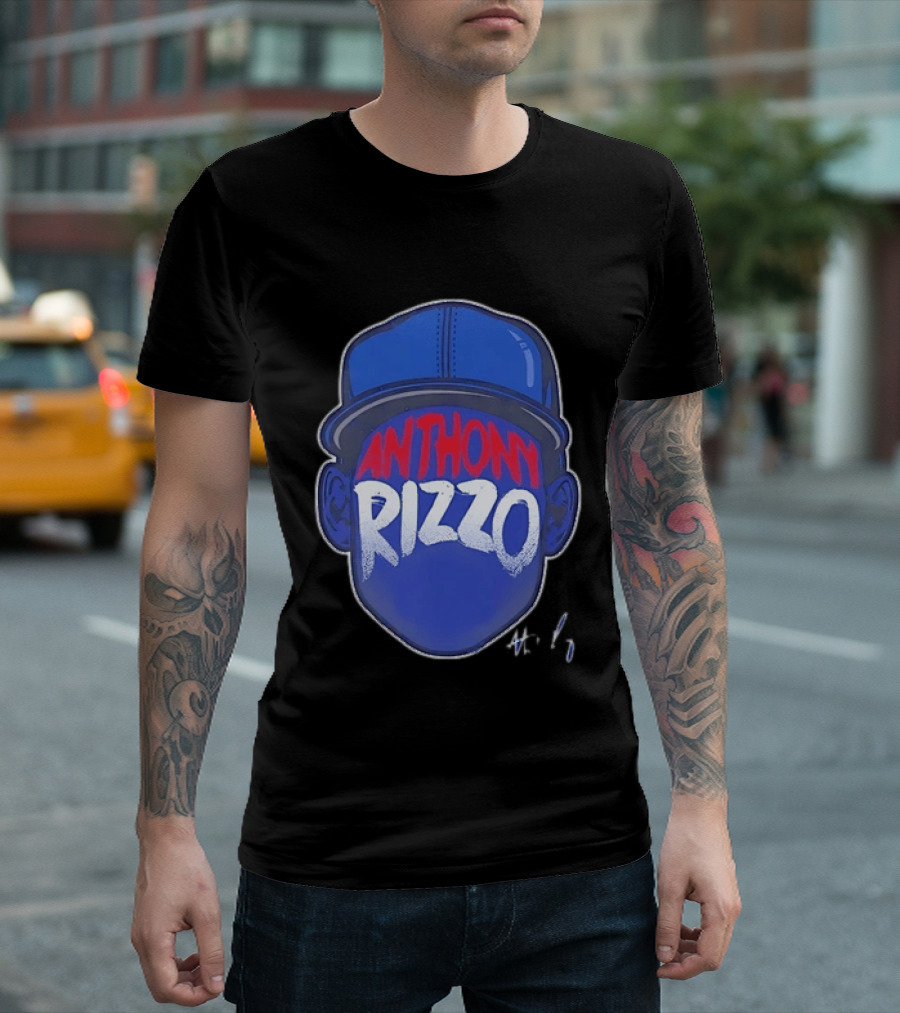 Anthony Rizzo Chicago Cubs Baseball Cap T-Shirt
