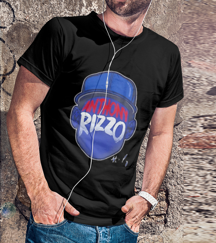 Anthony Rizzo Chicago Cubs Baseball Cap T-Shirt