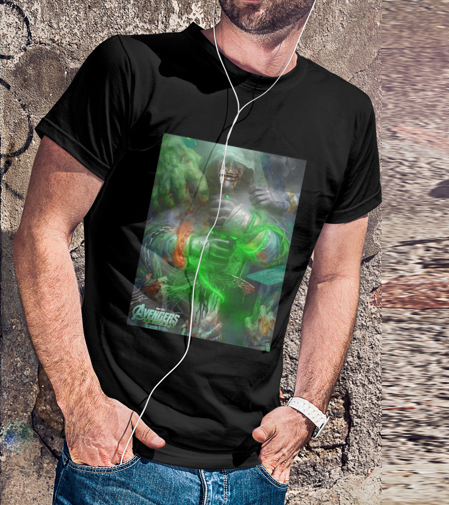 Avengers Doomsday Infinity Vision Powered Heroes Chaos T-Shirt