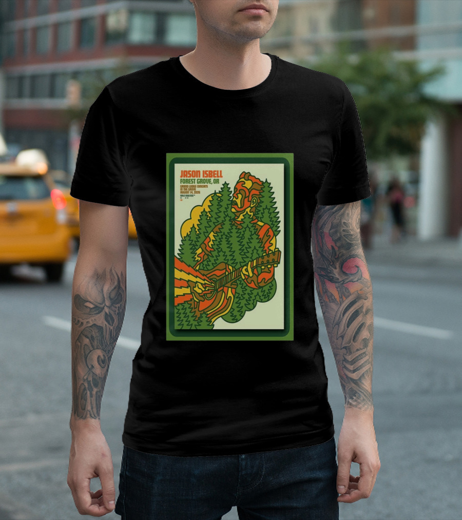 Jason Isbell Forest Grove OR Grand Lodge Concerts Aug 14 2026 T-Shirt