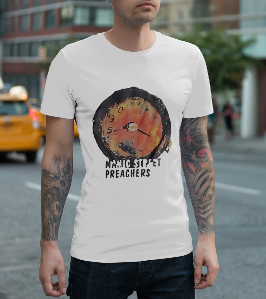 Manic Street Preachers Alternative Rock Band Dial T-Shirt