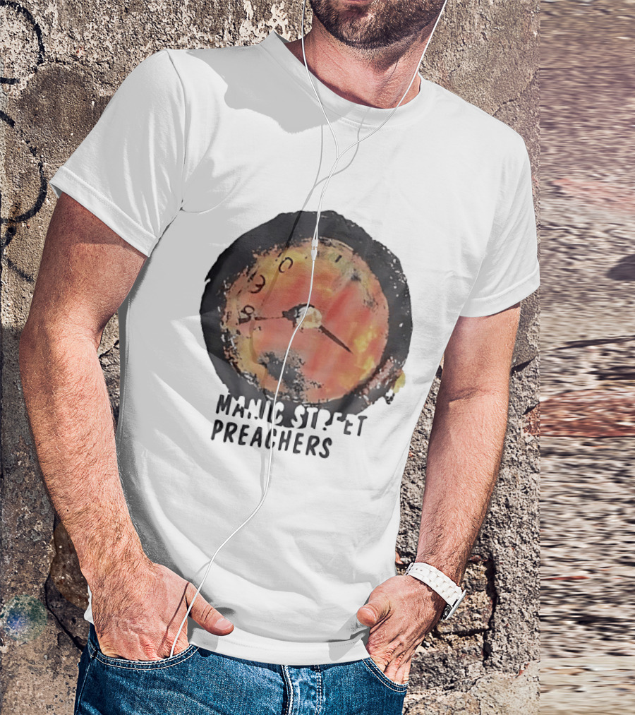 Manic Street Preachers Alternative Rock Band Dial T-Shirt