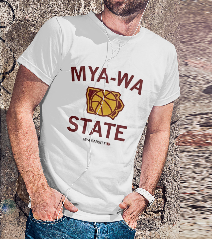 Mya Wa State Basketball NCAA Mya Babbitt T-Shirt
