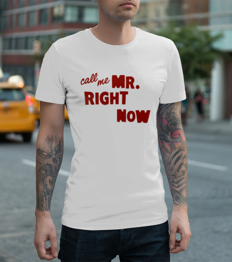 Republic Records Store Call Me Mr. Right Now T-Shirt