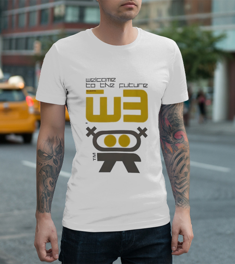 Welcome To The Future W3 Logotype TM T-Shirt