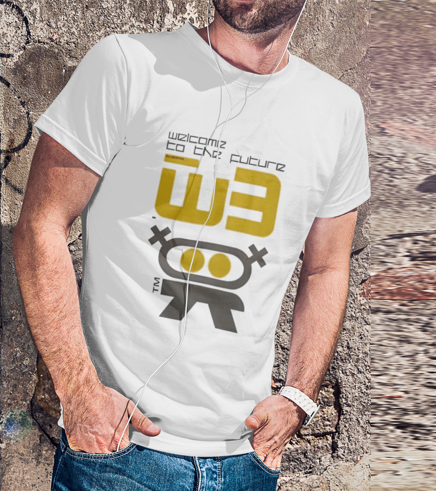 Welcome To The Future W3 Logotype TM T-Shirt