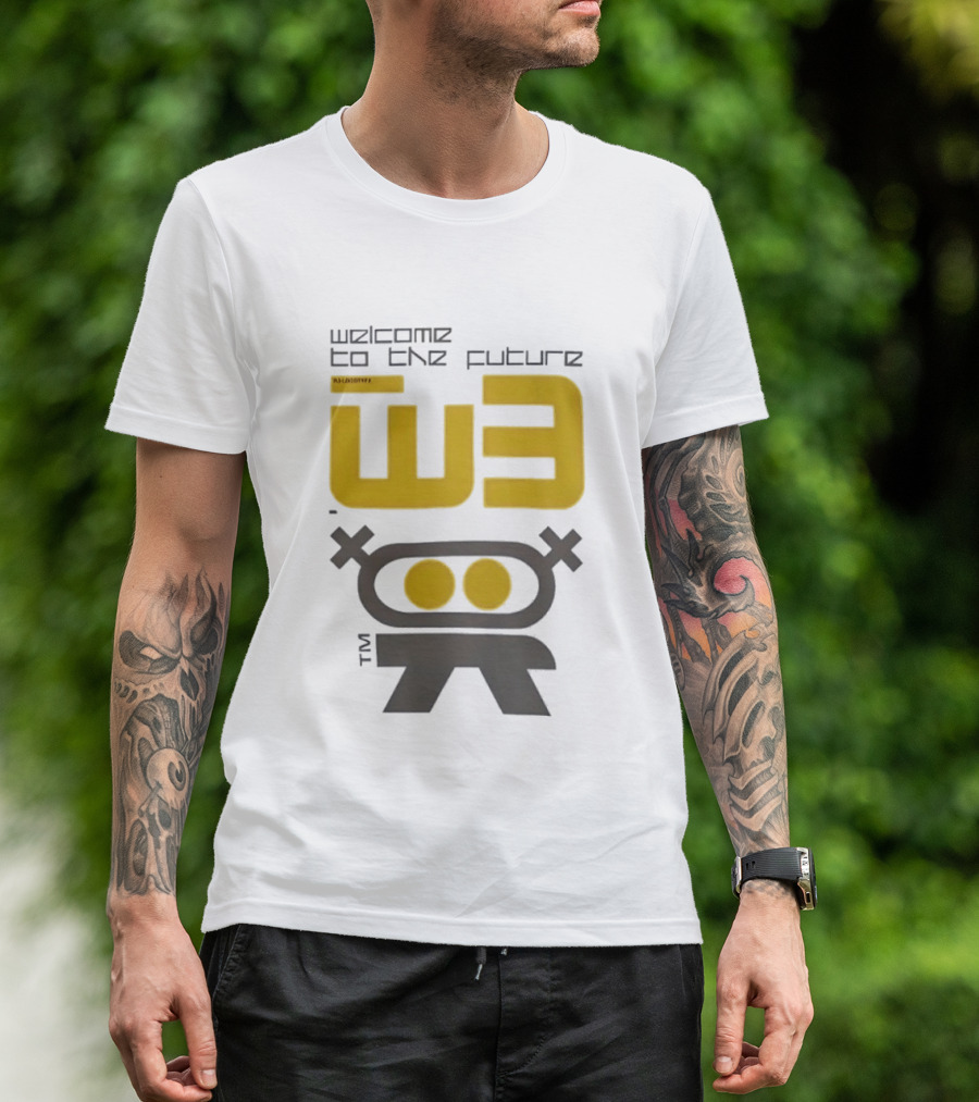 Welcome To The Future W3 Logotype TM T-Shirt