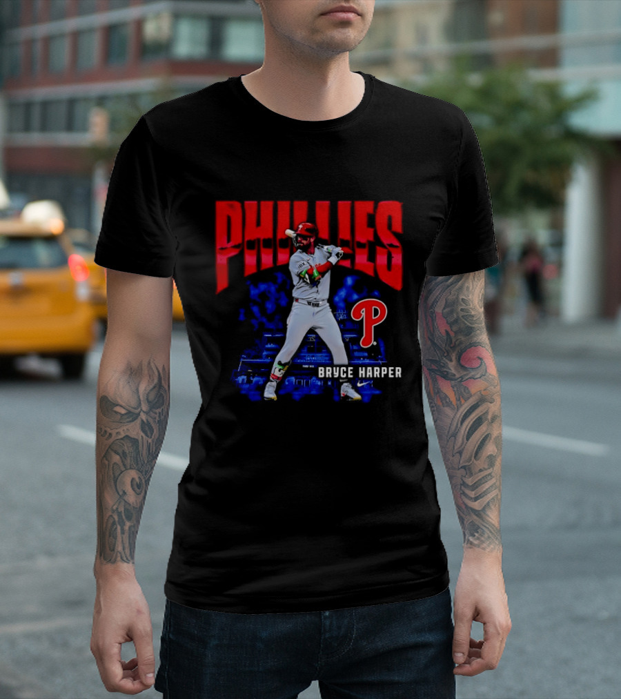 Bryce Harper Phillies Baseball Philadelphia Star T-Shirt