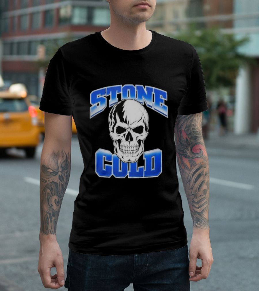 Stone Cold Skull Kevin Owens T-Shirt