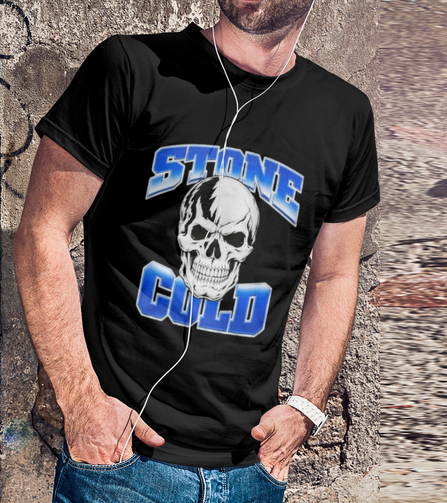 Stone Cold Skull Kevin Owens T-Shirt