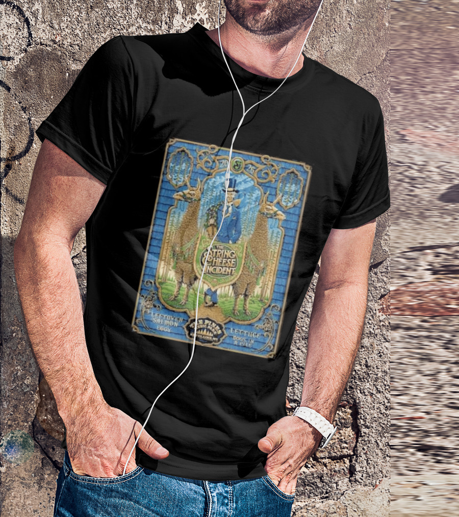 The String Cheese Incident Eau Claire WI 2026 Pine Music Park Leftover Salmon Lettuce Concert T-Shirt