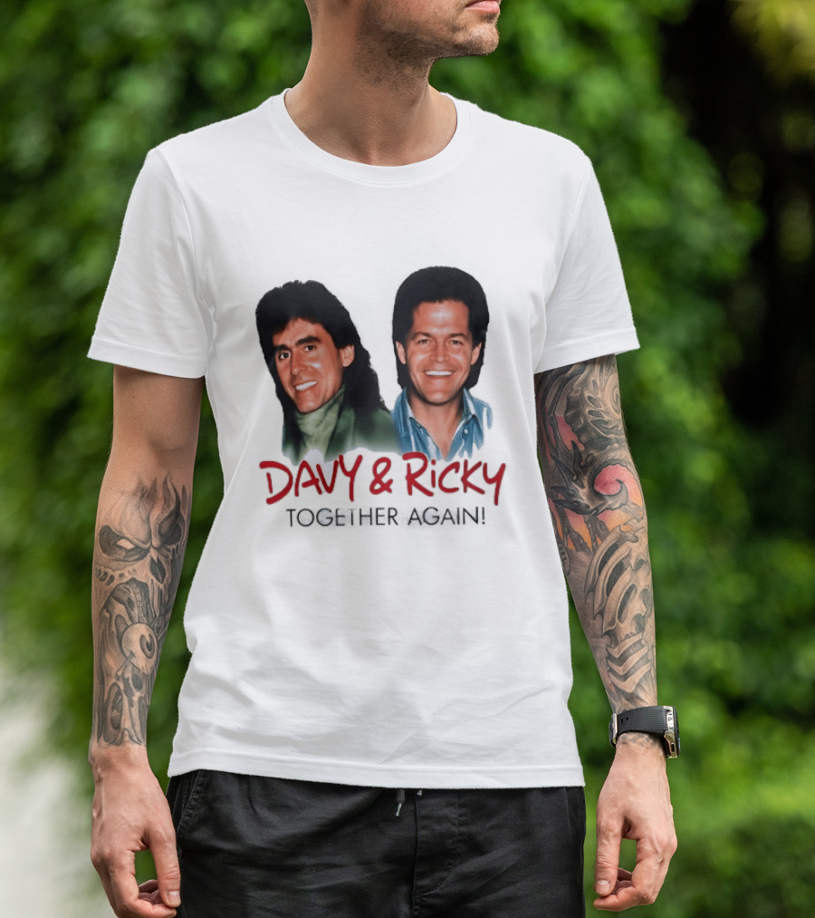 Davy & Ricky Together Again Music Legends T-Shirt