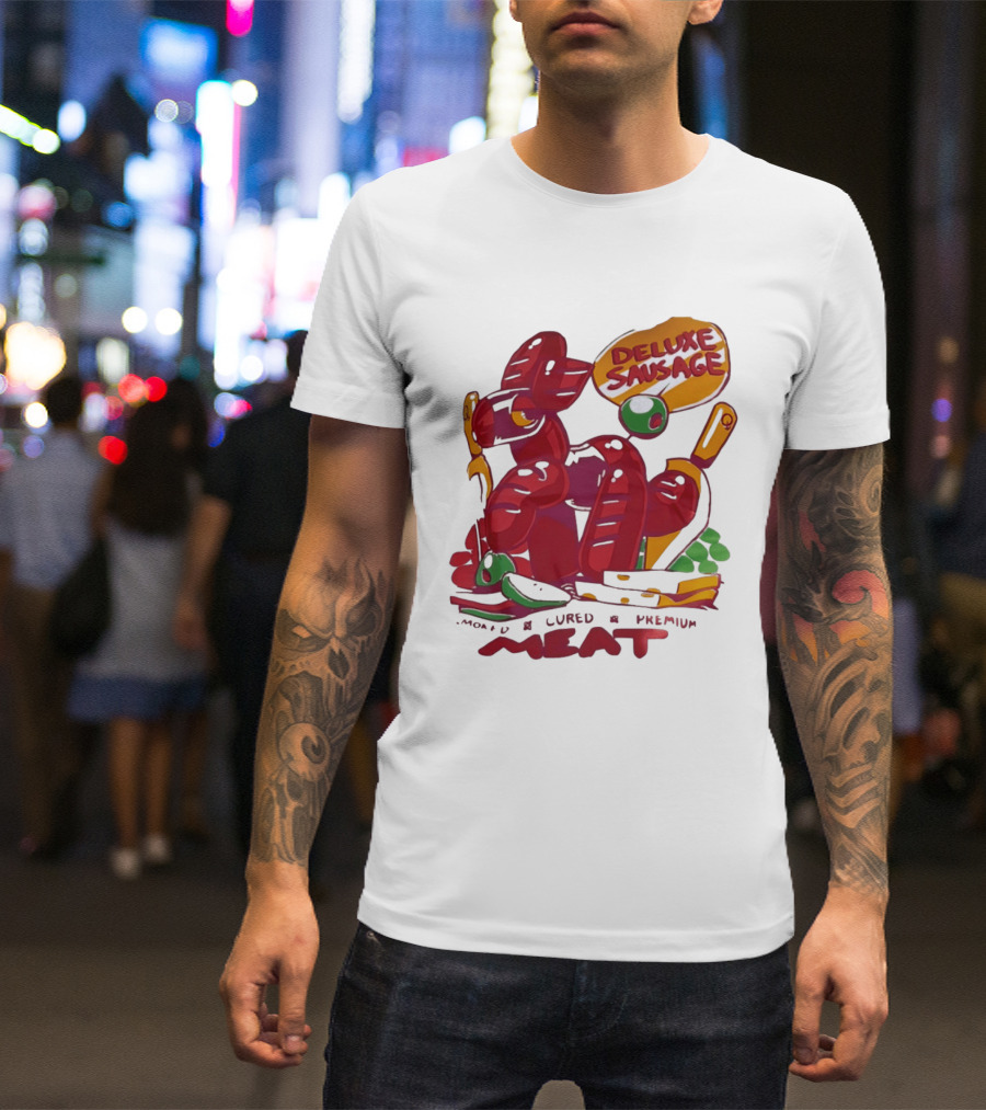 Deluxe Sausage Cured Premium Meat T-Shirt