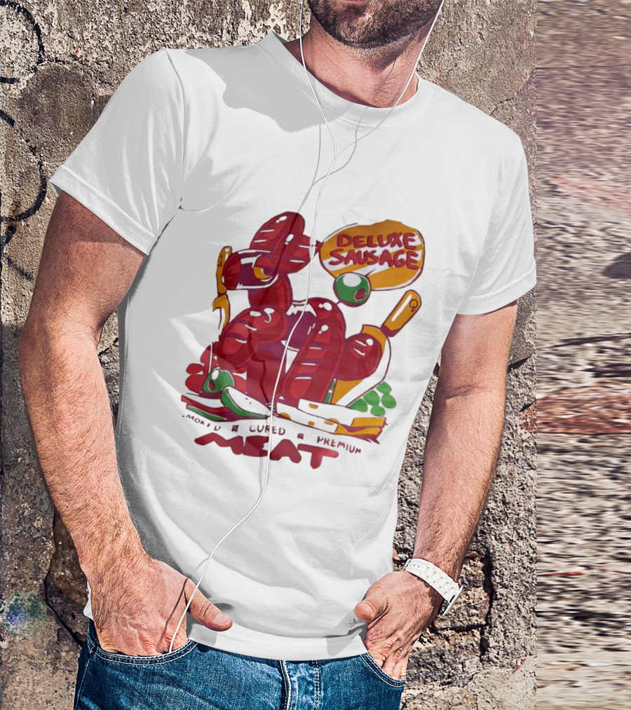 Deluxe Sausage Cured Premium Meat T-Shirt