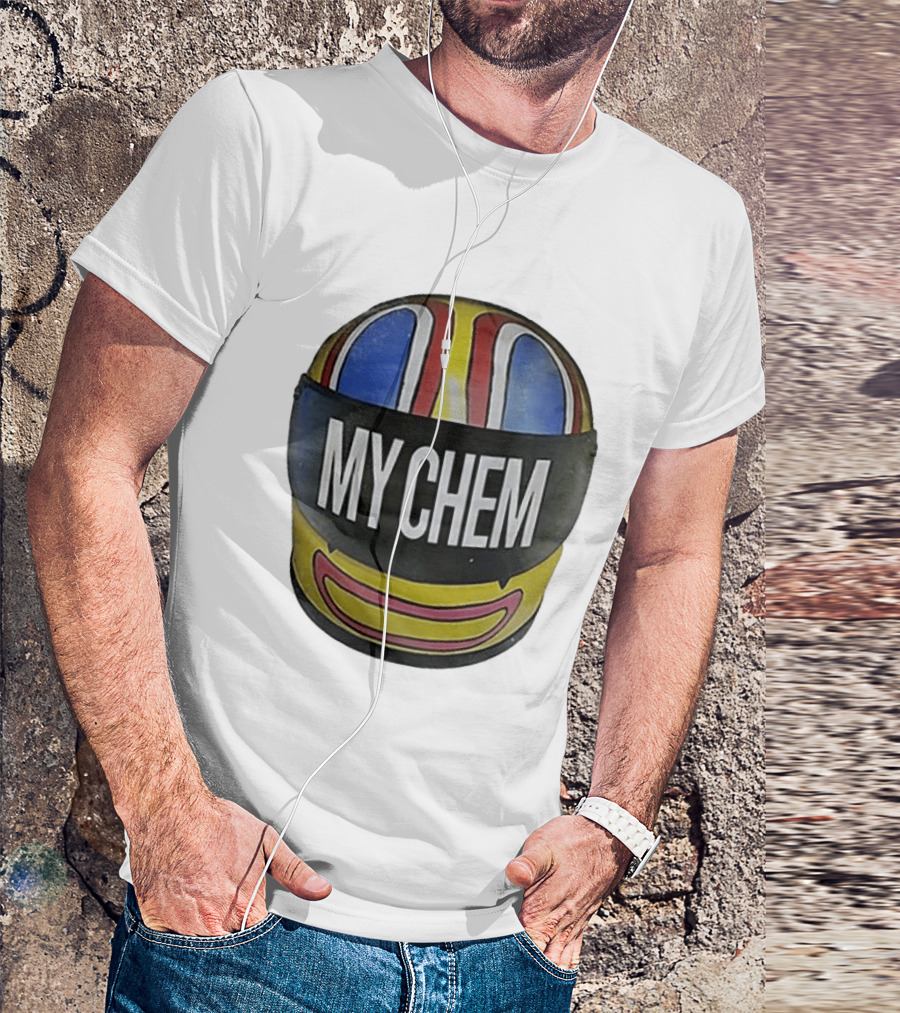 My Chemical Romance Kobra Kid Helmet My Chem T-Shirt