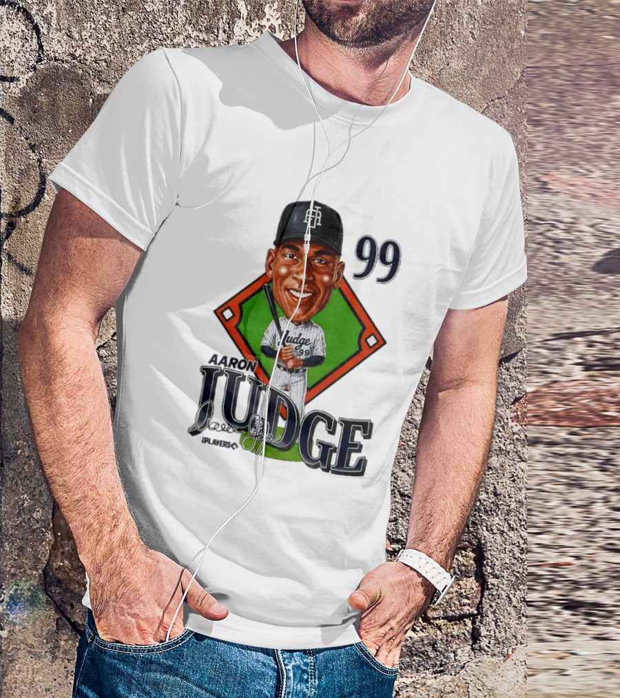 Aaron Judge New York Yankees Player 99 Caricature T-Shirt
