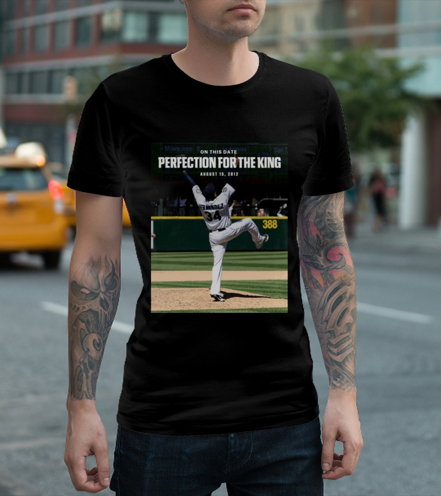 On This Date Perfection For The King Hernandez 34 August 15 2012 T-Shirt